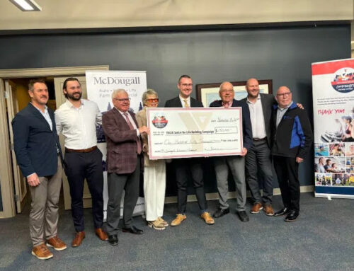 McDougall Insurance invests $150,000 towards the new YMCA Centre for Life