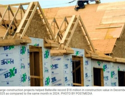 Belleville construction values reach $18M year over year in December